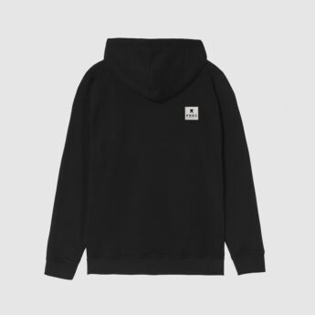 "Reflective Label" Hooded Sweat