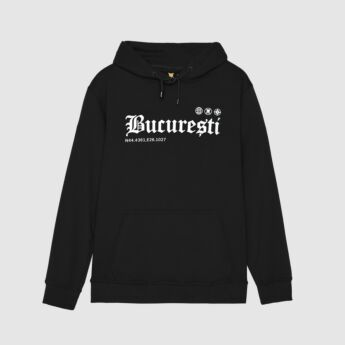 "Bucuresti" Hooded Sweat