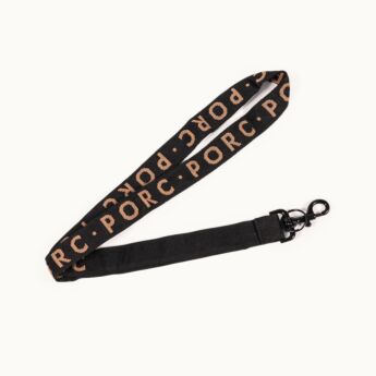 "Elements" Black/Brown Key Strap