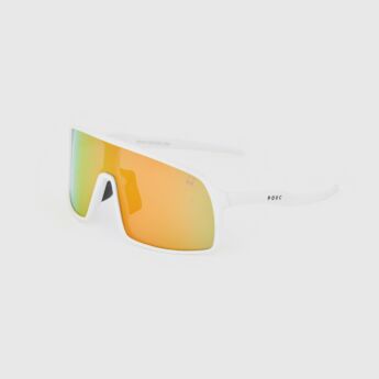 "Blast" White Mirror Polarized Sunglasses