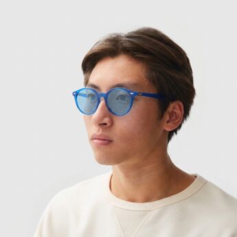 "Day Off" Blue Polarized Sunglasses