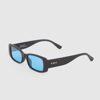 "Notorious" Black/Blue Polarized Sunglasses