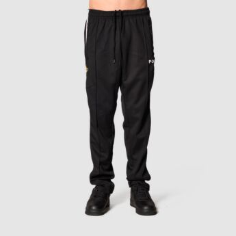 "League" Black/White Track Pants