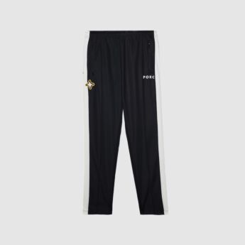 "League" Black/White Track Pants