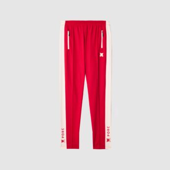 "Proof" Red Track Pants