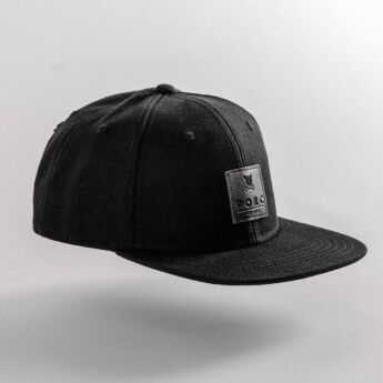 "Logo" Leather Premium Snapback