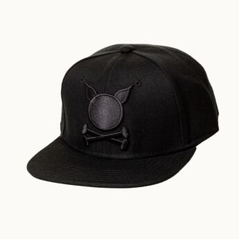 "Logo" Premium Snapback All Black