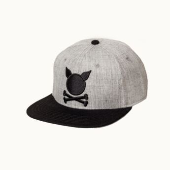 "Logo" Premium Snapback Grey/Black