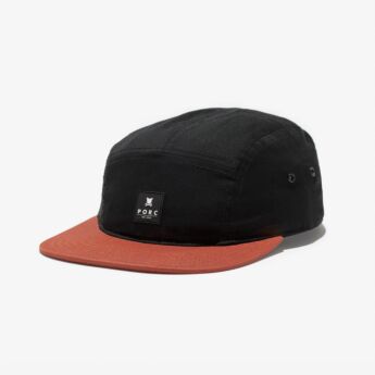 "Trademark" Black/Brown Five Panel