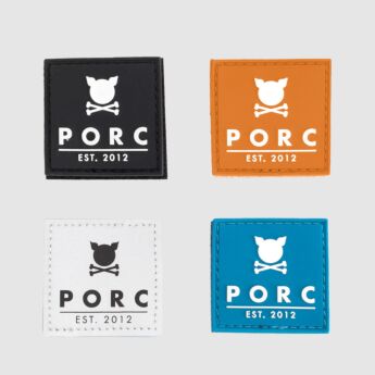 "Logo" Pig Blue/Orange Label Pack