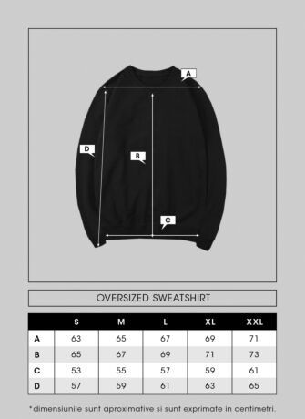 "Digital" Oversized Sweatshirt