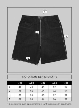 "Notorious" Denim Shorts