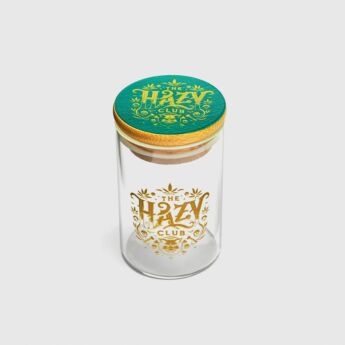 "Blaze" Green Stash Jar