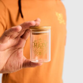"Blaze" Green Stash Jar