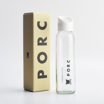 "Elements" White Hydration Bottle