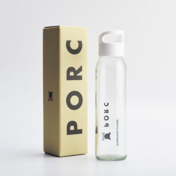"Elements" White Hydration Bottle