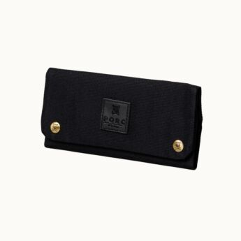 "Logo" All Black Tobacco Wallet