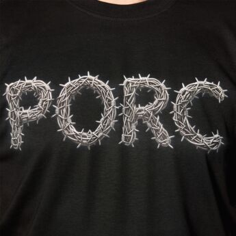 "Barbed" Black T-Shirt