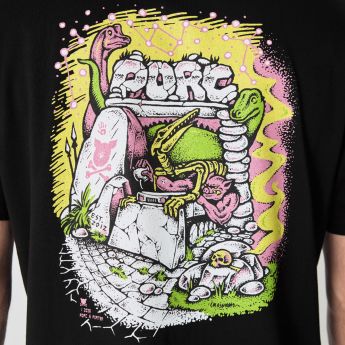 "Bedrock" Black T-Shirt