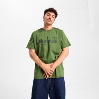 "Bucuresti" Olive T-Shirt