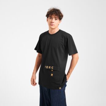 "Determined" Black Pocket T-Shirt