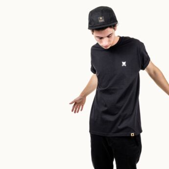 "Essential Logo" Black T-Shirt