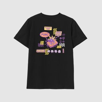 "Groove" Black T-Shirt