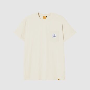 "Reflective Label" Off White T-Shirt