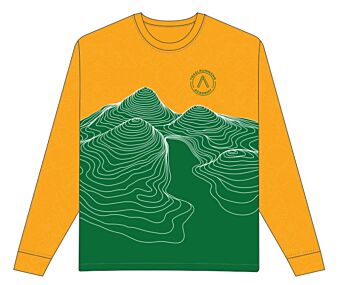 "Endurance" Mustard/Green Longsleeve
