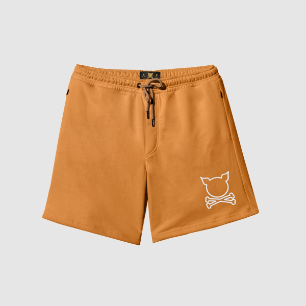 "Vital" Brown Sweatshorts
