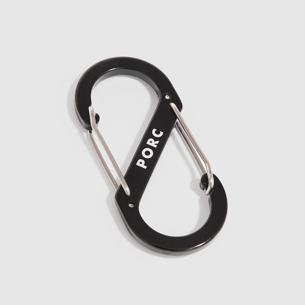 "Infinite" Black Keychain