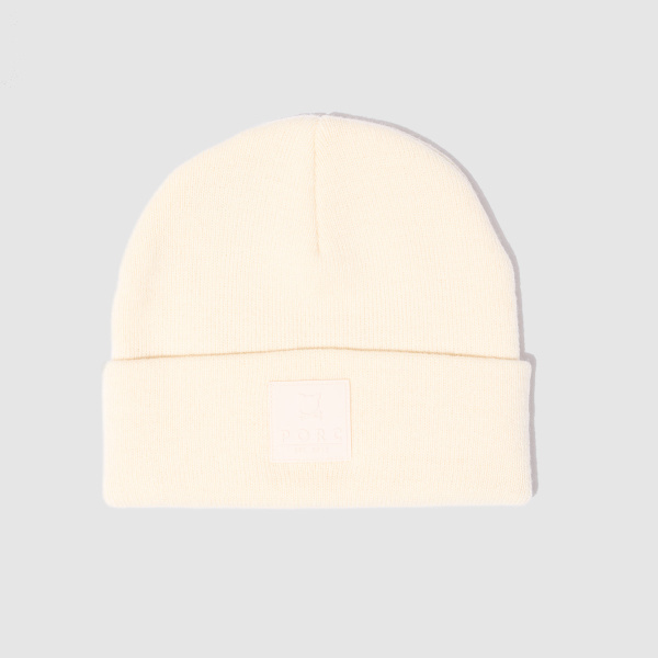 "Concealed" Off White Beanie