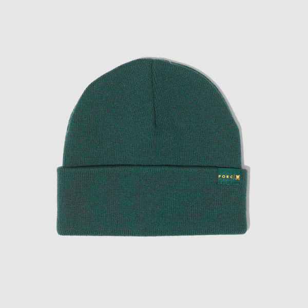 "Factor" Green Beanie