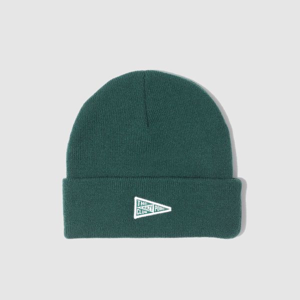 "LHazy Club" Green Beanie