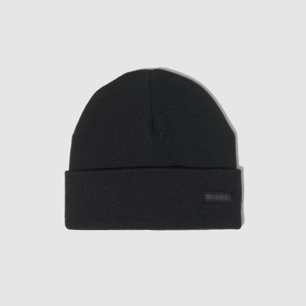 "Sector" Black Beanie