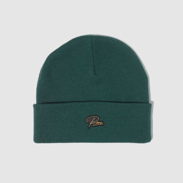 "Signature" Green Beanie