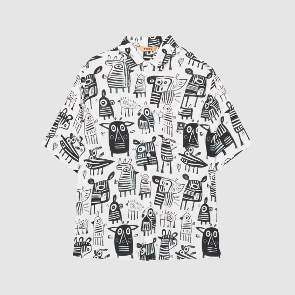 "Tribe" Black/White Shirt