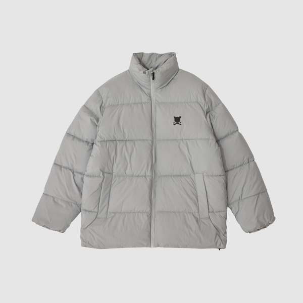 "Shadow" Grey Puffer Jacket