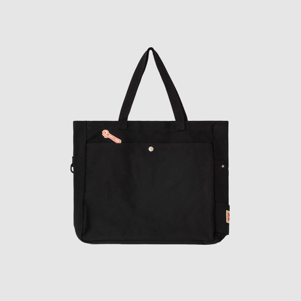 "Shift" Black Tote Bag