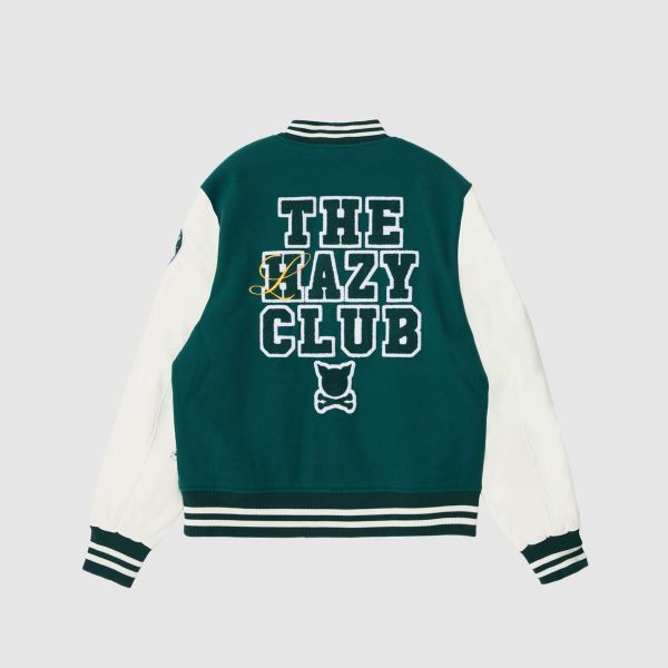 "LHazy Club" Green Jacket