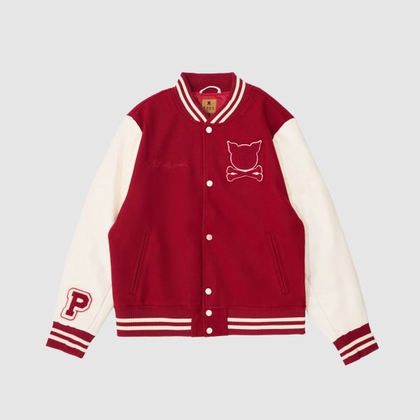 "Ruthless" Burgundy Jacket