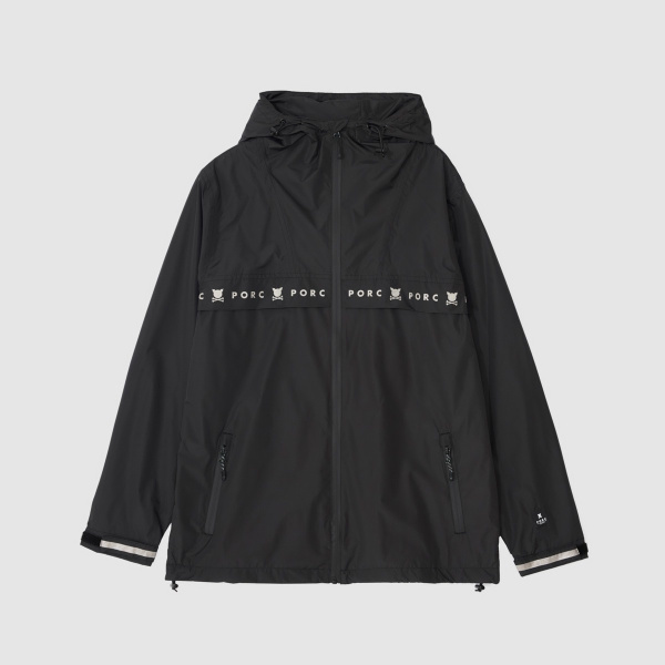 "Steep" Black Reflective Jacket