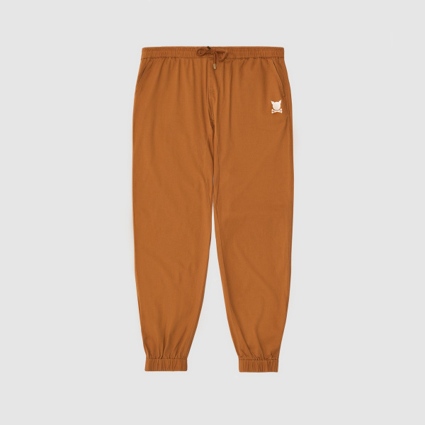 "Essential Logo" Brown Joggers