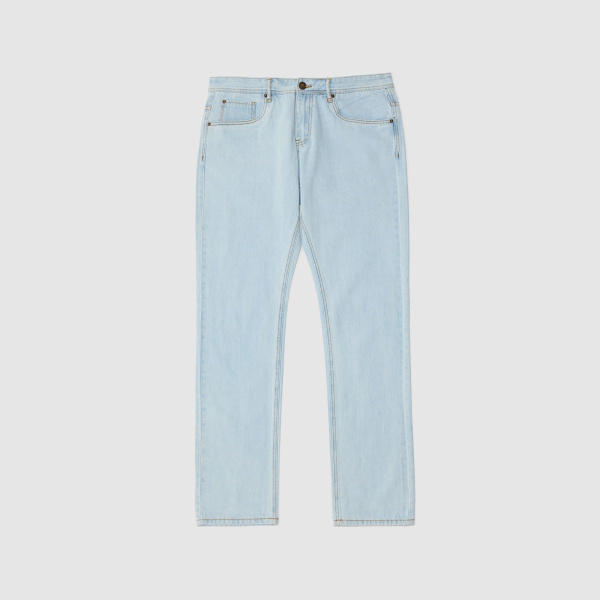 "Invert" Blue rinsed Denim Pants