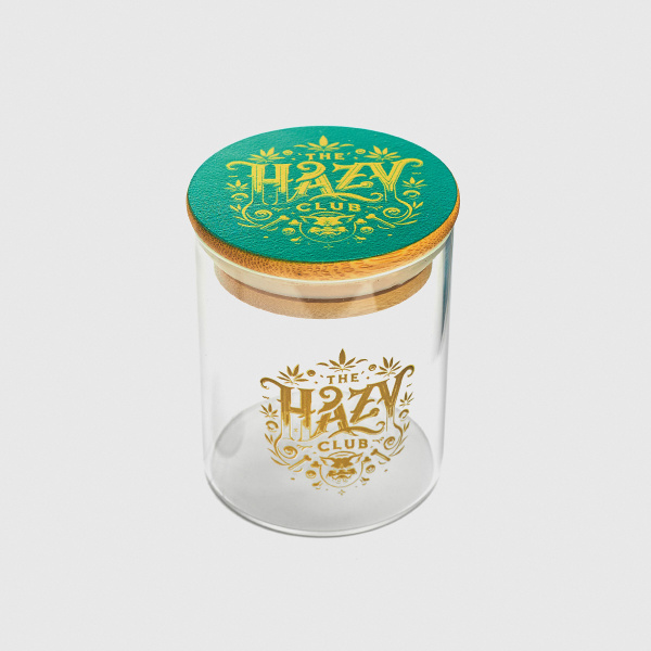 "Blaze" Green Stash Jar