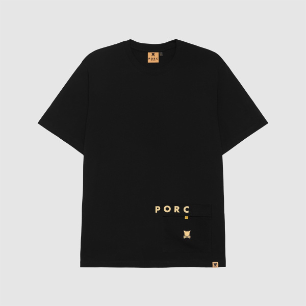 "Determined" Black Pocket T-Shirt