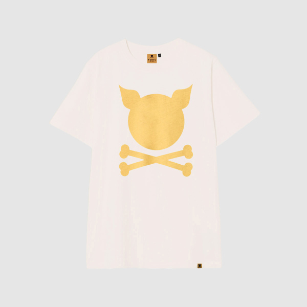 "Logo" Off White T-Shirt