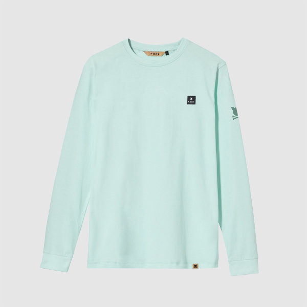"Digital" Mint Longsleeve T-Shirt