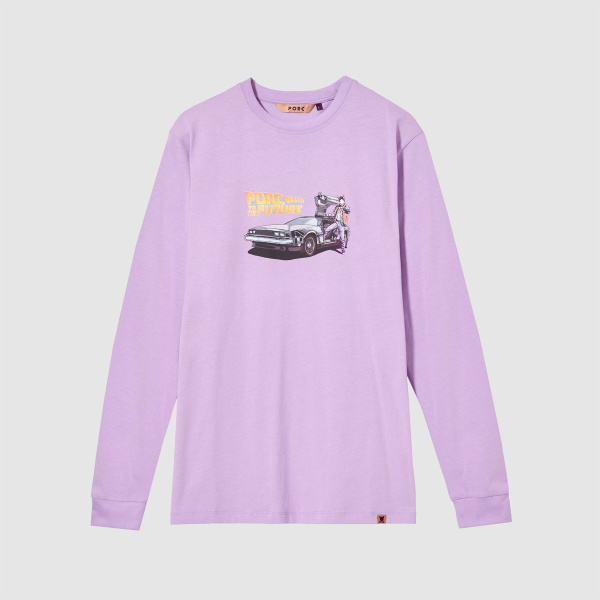 "Future" Lilac Longsleeve T-Shirt