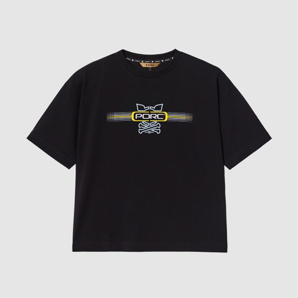 "Stripe" Black T-Shirt